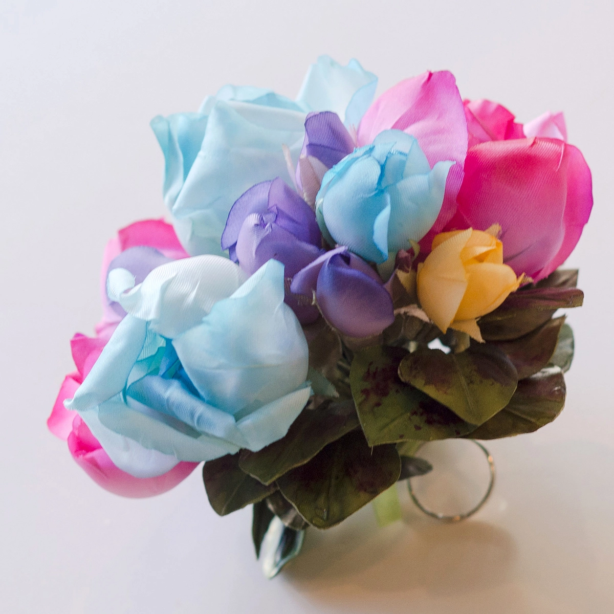 Artificial flowers for a ring, 2015