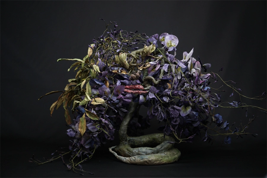 Self-portrait as Wisteria